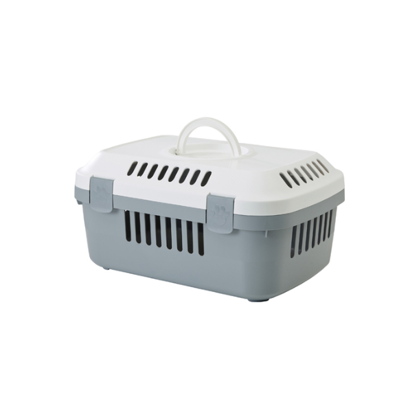 Discovery compact transportbox 33 x 48 x 23 cm. hvid/gr 